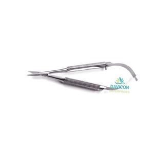 Ciseaux professionnels de haute qualité en acier inoxydable avec manche à ressort micro - Product Image 1