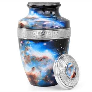 Urna de Metal Hecha a Mano para Cenizas, Estilo Decorativo, Artículos Funerarios al por Mayor, Urnas Conmemorativas de Cremación Hechas a Mano - Product Image 6