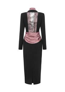 Elegante estilo mujer moda numinoso traje vestido adulto mujeres señoras traje de mujer - Product Image 3