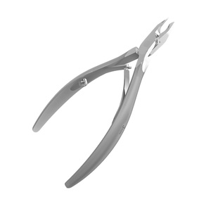 Pinza de uñas de acero inoxidable con cuchillas afiladas extra finas Pinza de uñas de cutícula de punta de 3 mm 5,5 pulgadas para herramienta de belleza - Product Image 2