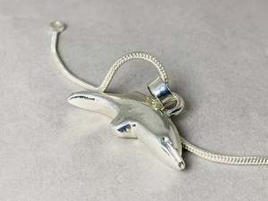 Mode 925 argent Sterling belle conception de dauphin pendentif tendance Style moderne pendentif bonne qualité pendentif cadeau de noël - Product Image 6