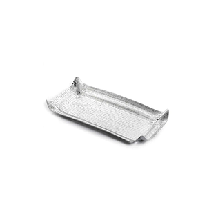 Ensemble de trois plateaux à chocolats en acier inoxydable Plateau de service pour ustensiles de cuisine de la plus haute qualité avec poignées en bois à bas prix - Product Image 3