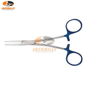 คีมหลอดเลือดสแตนเลสแบบแมนนวลเครื่องมือผ่าตัดผ่านการรับรอง CE รับประกันตลอดอายุการใช้งาน - Product Image 4