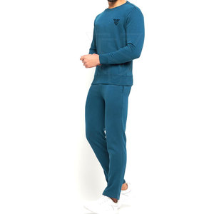 Ensembles de survêtements personnalisés pour hommes grandes tailles, respirants, 100 % coton, légers, unis, sportifs, pour l'hiver - Product Image 4