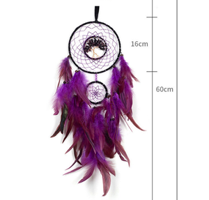 ตาข่ายดักฝันแบบกำหนดเองสำหรับแขวนผนังตกแต่งบ้าน - Product Image 1