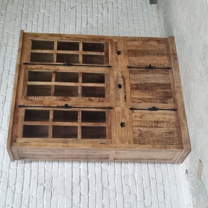 Muebles de Comedor de Madera de Mango Maciza de Diseño Clásico con Cajones Deslizantes para Exhibición en la Cocina - Product Image 6