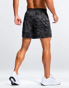 <b>Men's</b> Training Shorts Breathable Polyester Custom Camouflage Quick Dry <b>Jogger</b> for Gym Basketball Knee length <b>Camo</b> Shorts - Product Image 3