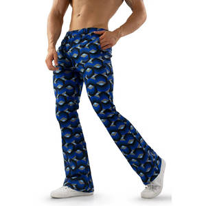 Pantalones de Diseño Nuevo para Hombre, Pantalones Anchos, Pantalones Holgados de Hip Hop, Pantalones Lavados, OEM, Personalizados, Transpirables - Product Image 1