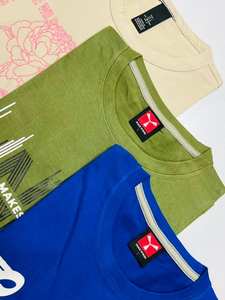 Camiseta de Algodón para Hombre en Existencia, Diseños Variados de Alta Calidad, para Toda Temporada, Excedentes de Bangladesh, Marcas de Liquidación, Envío al por Mayor - Product Image 5