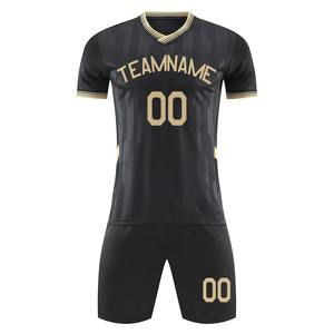 Conjunto de Uniforme de Fútbol Personalizado Original al por Mayor, Incluye Camiseta y Pantalones, 100% Poliéster, Antibacteriano y de Secado Rápido - Product Image 2