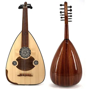 Oud Profesional de 11 Cuerdas - Lira Oriental Hecha a Mano con Madera de Caoba - Product Image 1