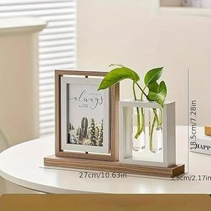 Cadre photo moderne Cadres photo en bois MDF simples pour décoration minimaliste Tentures murales et décoration murale - Product Image 2