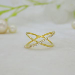 2025 moda S925 plata esterlina nuevo circón personalizado Cruz joyería anillo fino hecho a mano elegante boda regalo de cumpleaños para mujeres - Product Image 3