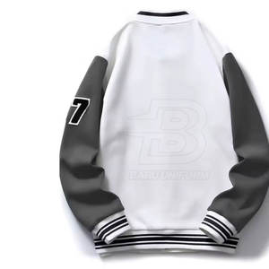 Nouveau Style Letterman Veste 100% Coton Laine Matériel Letterman Veste Meilleur Prix Letterman Veste D'hiver - Product Image 2