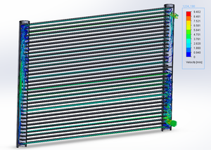 OEM tùy chỉnh nước lỏng làm mát nhôm vây tản nhiệt trao đổi nhiệt làm mát - Product Image 2