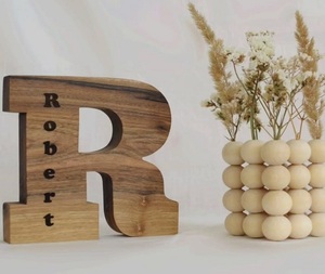 Montessori 6 Pieces Wood Alphabets Number 3D Activity <b>Jigsaw</b> <b>Puzzle</b> <b>Board</b> Sets Educational Learning Toys for Kids Boys Girls - Product Image 1