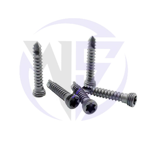 Tornillos de bloqueo Stardrive de titanio de 2,0mm, 5 uds., implantes ortopédicos veterinarios para perros, placa ósea, instrumento quirúrgico - Product Image 1