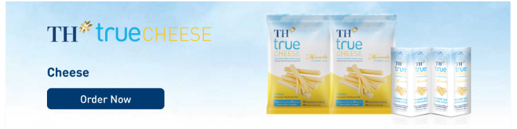 Vietnam Dairy Product TH True MILK - UHT Pure Fresh Milk GOLD 180 ml With High Nutritious Ingredients