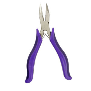 คีมปากแหลมสแตนเลสคุณภาพระดับมืออาชีพสำหรับงานประดิษฐ์เครื่องประดับ ใช้สำหรับงานซ่อมแซมเครื่องประดับที่ทนทาน - Product Image 1