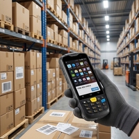 Chainway C6000 IP65 PDA Industrial Resistente con Android 13, Escáner de Códigos de Barras 2D NFC, Colector de Datos, Computadora Móvil