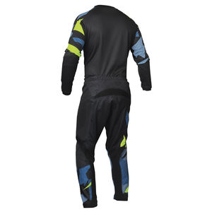 Ensemble de vêtements de sport imprimés ultra-flexibles pour motocross, en polyester sublimé, respirant, coupe-vent, pour un mouvement fluide et fiable - Product Image 3