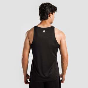 เสื้อกล้ามผู้ชาย GAI Power ทรงปกติ สีดำ - Product Image 2
