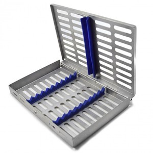 Estante de Cassette Dental, caja de bandeja, autoclave, ajuste, escalador quirúrgico, instrumentos, 10 Uds., conjunto dental, instrumentos quirúrgicos - Product Image 1