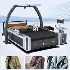 آلة قطع الأقمشة الصناعية الأوتوماتيكية AOL مع كاميرات CCD وسكين متذبذب لقطع النماذج والألياف في صناعة الملابس - Product Image 2