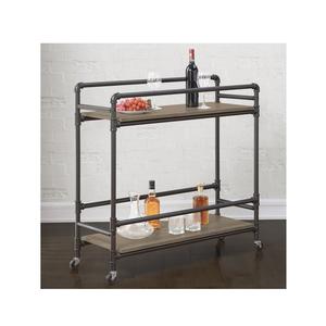 Chariot de bar de conception populaire pour la décoration de ferme nouveauté chariot de service de nourriture accessoires de restaurant et d'hôtel chariot à boissons - Product Image 2