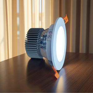 Downlight LED Empotrable de Aluminio de 7W con Clasificación IP54, Ángulo de Haz de 120 Grados, Diseño Moderno para Uso en Interiores - Product Image 2