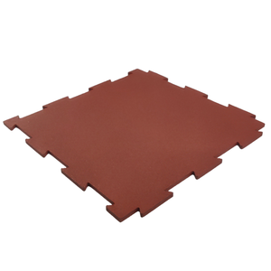 Environmentally Friendly Interlocking <b>Rubber</b> <b>Flooring</b> <b>Tiles</b> Elastic for Enhanced Safety in Weightlifting Activities - Product Image 1