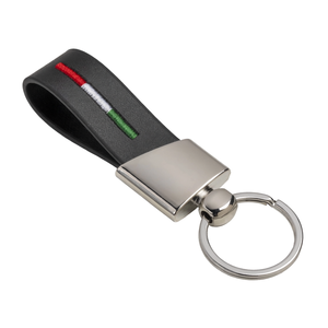 Portachiavi Promozionali Personalizzati Tricolore in Materiale PU - Product Image 3