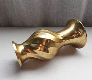 Vases à fleurs de sol de grande taille, design luxueux artisanal, supports en métal, vase à fleurs antique en laiton doré, pot à fleurs et vase de mariage haut - Product Image 4