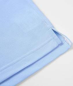 เสื้อยืดโปโลกีฬากอล์ฟของผู้ชายเสื้อโปโลแขนสั้นระบายอากาศได้ดีเข้ารูปผ้าฝ้าย100% ฤดูร้อน - Product Image 4