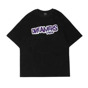 Camiseta lavada con ácido y bordado con logotipo personalizado para hombre, ropa de calle de algodón 100% de gran tamaño, estampado Vintage desgastado, gráfico Original - Product Image 3