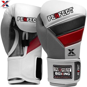 Guantes de boxeo ligeros de cuero profesional logotipo de marca personalizado gancho ajustable soporte de muñeca al aire libre fábrica al por mayor - Product Image 3