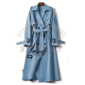 FANTASY WEAR OEM 2026, Abrigo de Cachemira de Doble Cara de Último Diseño para Mujer, Chaqueta de Lana de Moda de Longitud Media a Larga, Certificación CE ISO - Product Image 1