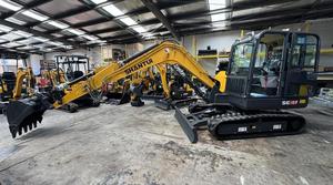 Excavatrice MXG 6TON, moteur diesel Kubota 49 ch, climatisation ROPS/TOPS, dégagement rapide et paquet de godets - Product Image 3