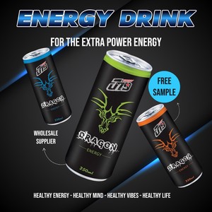 เครื่องดื่มชูกำลังดราก้อน 250 มล. (8.4 ออนซ์) โรงงานเวียดนาม |   ราคาขายส่งน้ำตาลปราศจากน้ำตาล ตัวอย่างฟรี รับผลิตแบรนด์ส่วนตัว OEM/ODM - Product Image 5