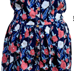 ชุดเดรสผู้หญิงพิมพ์ลายแขนกุดผ้าฝ้าย100% พิมพ์ลายชุดเดรสลำลอง - Product Image 3