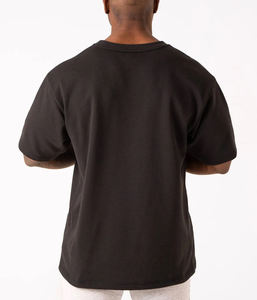 Custom Oversized Loose Drop Shoulder 100% Cotton Designer Tee <b>Shirts</b> for <b>Men</b> Heavyweight Quick Dry Breathable Custom Logo Tshirt - Product Image 5