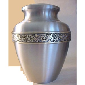 Urnes de crémation solides noires modernes et souvenirs urne métallique de conception classique urne de cendres de souvenir de meilleure qualité pour les services funéraires - Product Image 5