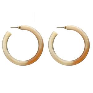 Pendiente de resina y cuerno de búfalo hecho a mano de alta calidad Venta caliente estilo Animal técnica pulida precio bajo a la venta desde la India - Product Image 2