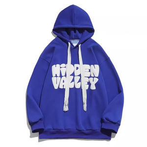 Nueva llegada personalizada Venta caliente al por mayor 2025 Puff impreso hombres Sudadera con capucha personalizada 3D Puff impresión algodón sudaderas con capucha - Product Image 2