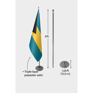 Customizable Indoor String <b>Flag</b> with Digital Printing Aluminum or Fiberglass <b>Pole</b> Variety of Materials - Product Image 6