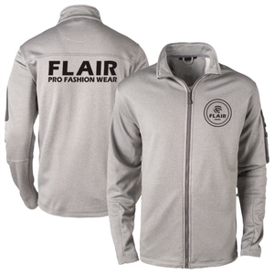 Veste polaire technique d'hiver pour homme avec logo personnalisé du fabricant, décontractée, fermeture éclair intégrale, coupe-vent, pull à col montant brodé - Product Image 4