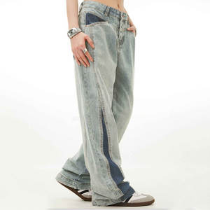 Nuevo estilo Uso al aire libre Mujeres Pantalones holgados Mejor calidad Color sólido Venta al por mayor Pantalones holgados para mujeres en precio barato - Product Image 5