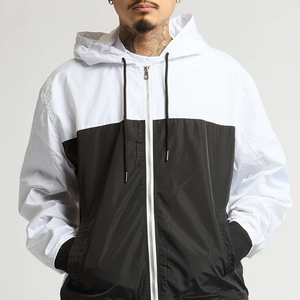 Chaqueta impermeable reflectante personalizada para hombre, chaqueta cortavientos con capucha para dormir, ropa de hombre - Product Image 6
