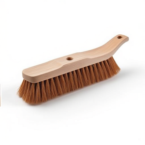 Coconut Broom 400 mm with Handle Hole Saddle Wood Cleaning <b>Brush</b> - Product Image 3