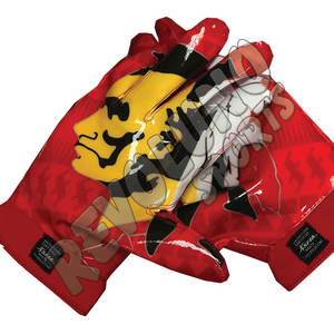 Gants de football américains personnalisés OEM, paume collante, haute qualité, design personnalisé, gants de football rembourrés, fabricant en gros pour les joueurs de ligne - Product Image 6